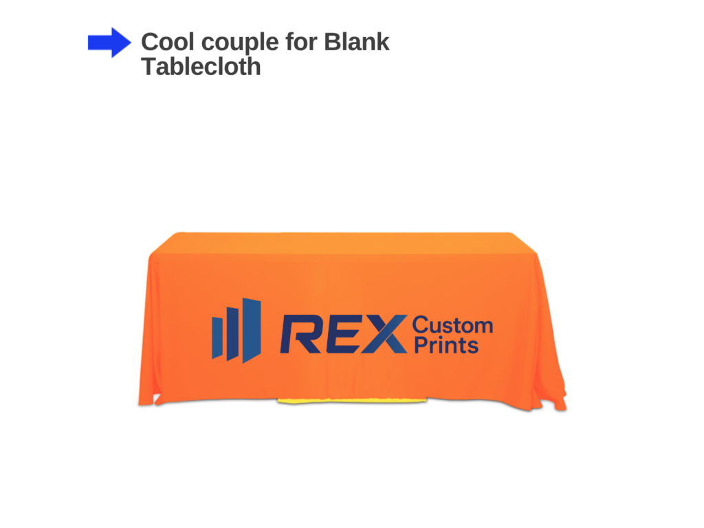 Custom Branded Tablecloth with Logo