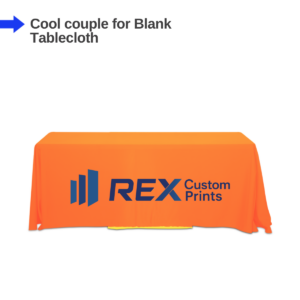 Custom Branded Tablecloth with Logo