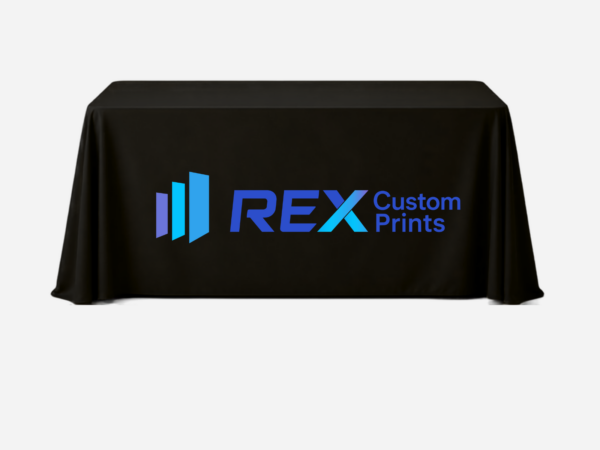 Custom Printed Tablecloth with Business Logo