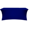 Navy Blue 4 Sided Stretch Tablecloth Back